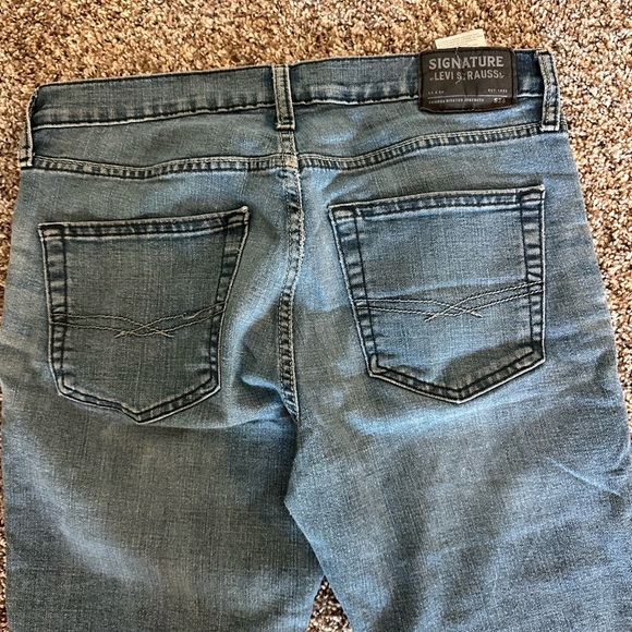 Signature Men's Denim Skinny Jeans - Picture 6 of 6